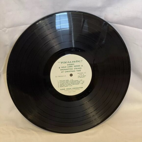 90 Minutes Of Christmas Music (Vinyl, 1966, 3x LP) Realistic 50-1966 8 VG+ Box - Picture 8 of 12